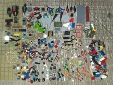 Huge Loose Lot Of Mixed Lego Lobos Ship Pieces Weapons Accessories Helmets Mix