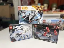 Lego STAR WARS sets  (75320**75207**75266)  Battle Packs Lot - New And Sealed!!