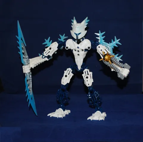 Lego Bionicle Glatorian Legends Gelu (8988) Complete Figure