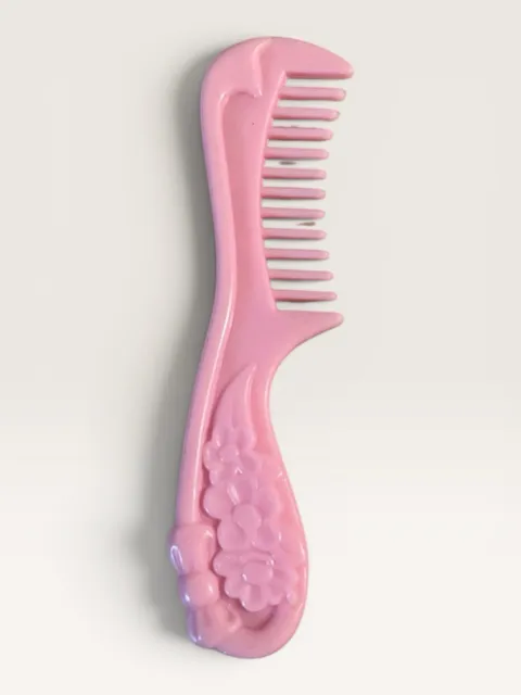 SuperStar Barbie Bow Flower PINK Comb LOL OMG Clone Bratz Fashion Accessory