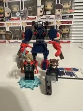 Lego Marvel 76322 Minifigs, Accessories, And Mech