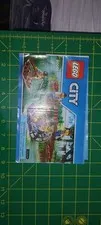 LEGO City 60009 Instruction Booklet Manual Swamp Police Set Paper Guide Only