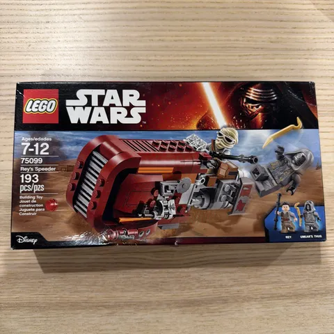 LEGO Star Wars: Rey's Speeder (75099) FACTORY SEALED RETIRED RARE SET New