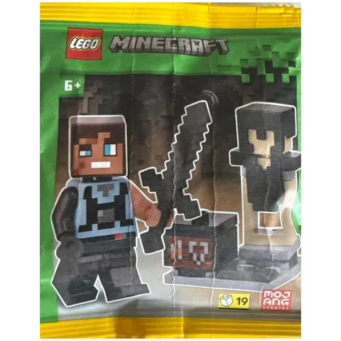 LEGO Minecraft Blacksmith with Smithing Table Paper bag L0002250 (SEALED)