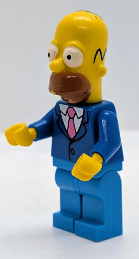 Lego The Simpsons Date Night Homer Minifigure Mini Fig