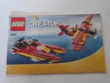Lego Creator Set 5866 Rotor Rescue Alternate Models Instruction Manual Booklet