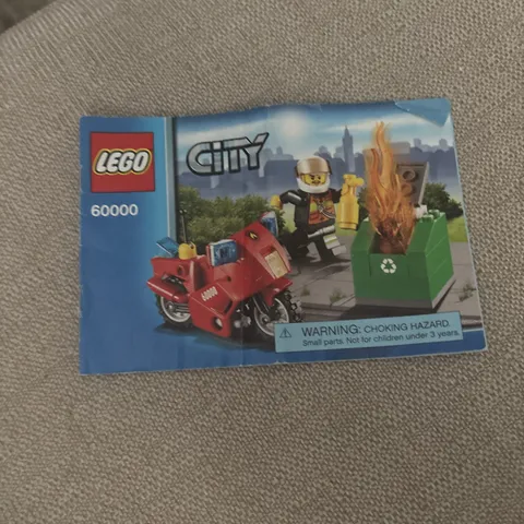 Lego 60000 Instructional Manual Only