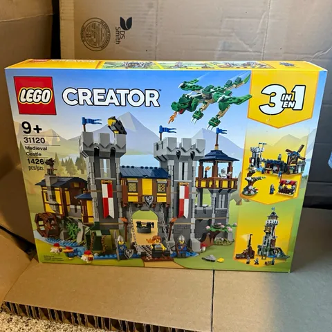 LEGO Creator 3 in 1 Medieval Castle 31120 Complete Set 1426 pcs