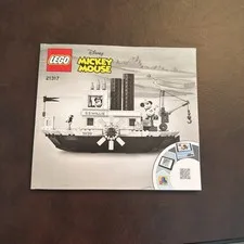LEGO Steamboat Willie 21317 Instruction Manual
