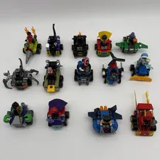 LEGO Super Heroes Mighty Micros Vehicle Bulk Lot w/ Instructions (No Box)