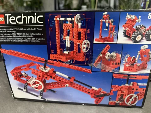 Vintage Lego Technic 8032 All Pieces, Box And Manual