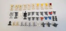 LEGO Star Wars Battle Droid Minifigure Parts Lot Assorted Tan Gray Blue 