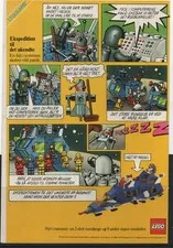 LEGO ADVERTISING INSERTS #  1-1598 # SPACE # 1986 #