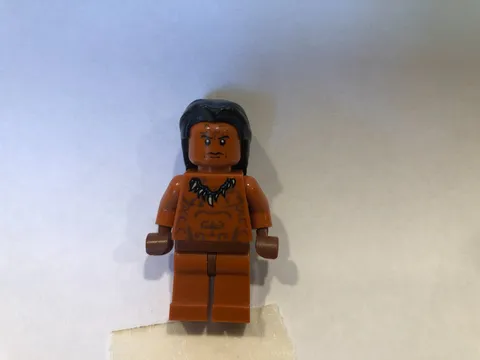 Lego minifig, Ugha Warrior w/hair