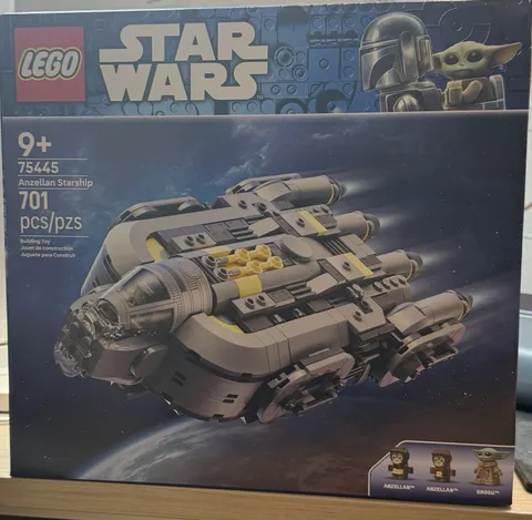 LEGO Star Wars Anzellan Starship 75445 701 pcs Grogu Ages 9+ (Box)