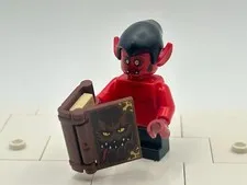LEGO Bookkeeper minifigure with Book of Monsters Nexo Knights 70323 nex046