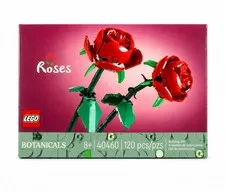 LEGO Roses Building Kit, Unique Gift for Valentine'S Day, Botanical Collection