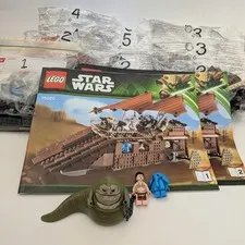 LEGO Star Wars 75020 Jabba's Sail Barge 100% COMPLETE Bags 2-6 SEALED Max Rebo