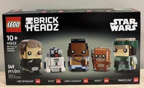 LEGO BrickHeadz 40623 Battle of Endor Heroes - NEW Sealed Box Star Wars Set Ewok
