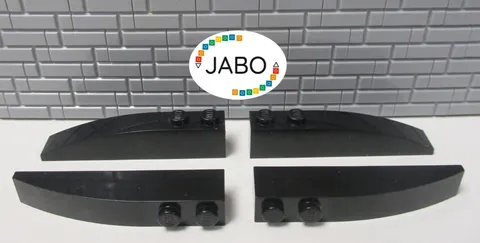 (G4/3) LEGO 4x 42022 Arch Brick Slant Brick 6x1 Black