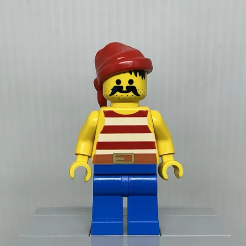 LEGO Pirates I pi043 Pirate Red Bandana Minifigure 1481 6276 6251 6254