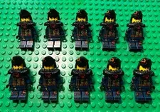 Lego Shark Army Great White Minifigure Ninjago Movie Series 71019 CMF Lot x10