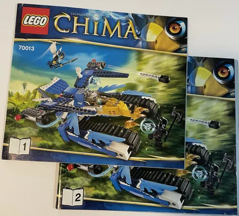 LEGO® CHIMA Equila's Ultra Striker 2013 Instruction Manuals Set 70013