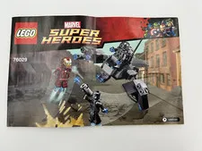 Lego Marvel Super Heroes 76029 Instructional Manual Only