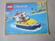 Lego Building Instructions Instruction Creator 31064 Boat 3 in1