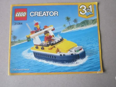 Lego Building Instructions Instruction Creator 31064 Boat 3 in1