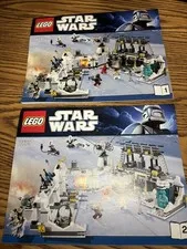 Lego Star Wars # 7879 Hoth Echo Base Instruction Manuel’s Only 1 & 2