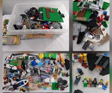 Over 4 pounds of Legos Bulk Lot Bricks People Parts Pieces