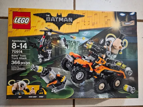 LEGO 70914 Bane Toxic Truck Attack The LEGO Batman Movie 366pcs Bane Batman MINT