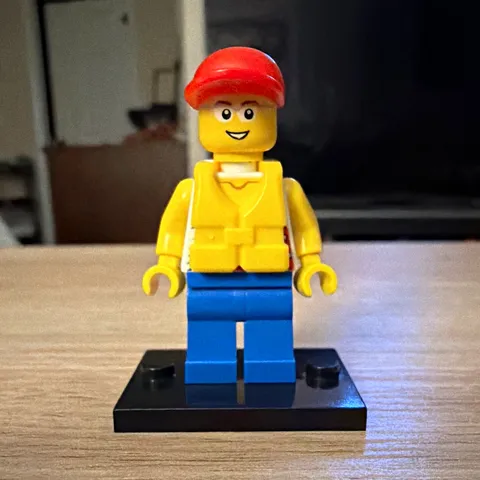 LEGO Minifigure Coast Guard City Dinghy Passenger
