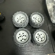 4 x  Lego Technic tire and wheel 68.8 x 36