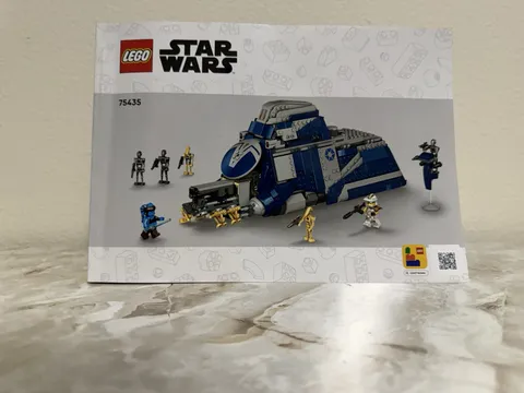 LEGO Star Wars 75435 Battle of Felucia Separatist MTT Manual Only