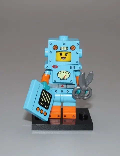 Lego Series 23 Cardboard Robot Collectible minifigure out of package