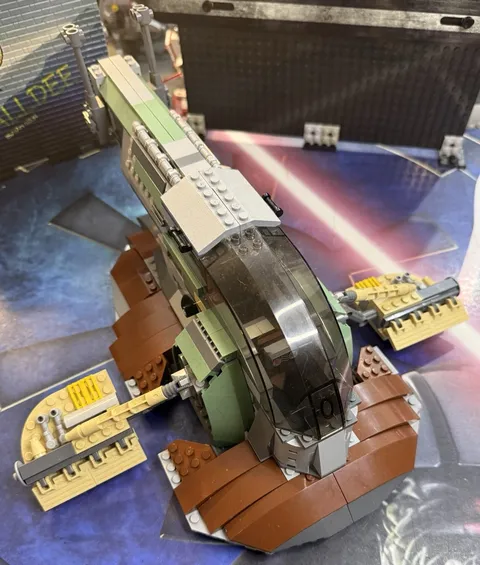 LEGO Star Wars Slave 1 (6209) Ship is 100% BUT ONLY Boba Figure No Manual/Box