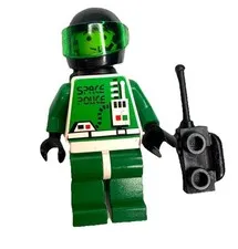 Lego Space Police Mini figure Station Chief 