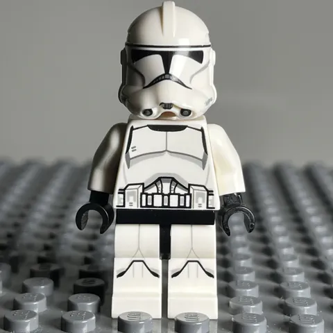 Lego Star Wars Minifigures - Clone Trooper 75028 sw0541 Phase 2 - 1W