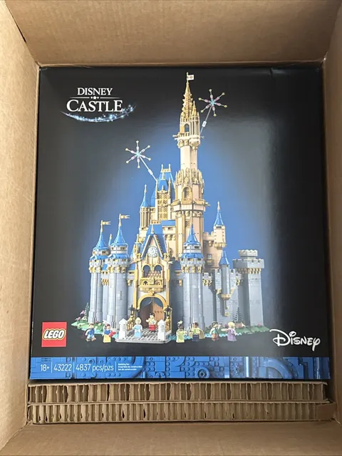 LEGO Disney: The Disney Castle (43222) BRAND NEW FACTORY SEALED. Ready To Ship