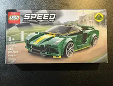 LEGO Speed Champions 76907 Lotus Evija Car Building Set 247 Pieces Ages 8+