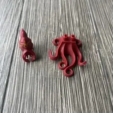 LEGO Minifigure Maroon Octopus and Mask