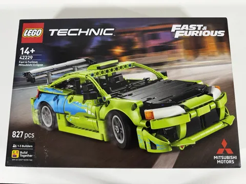 LEGO Technic 42229 Fast & Furious Mitsubishi Eclipse 827pc Complete Set