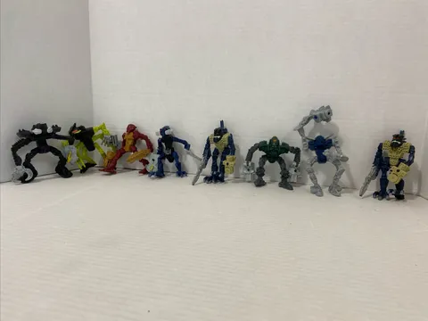 Lego Bionicle McDonald's Happy Meal Toy Lot 8 Action Figures 2006 2007 2008