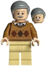 LEGO® Minifigure Harry Potter hp215 Vernon Dursley Medium Nougat Sweater