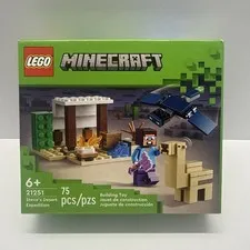 LEGO Minecraft Steve's Desert Expedition (21251) Complete Set (Retired)