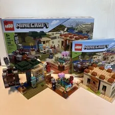 LEGO Minecraft The Illager Raid 21160 Complete Set 562pcs instructions included
