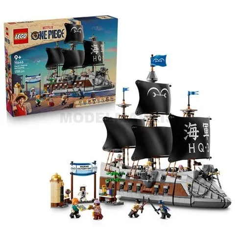 LEGO 75646 One Piece Garp Warship Ship Building Set