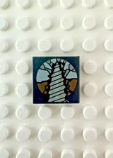 LEGO Tile 2 x 2 with Drill Pattern 3068px1